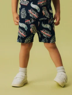 NAME IT Ary hotwheels shorts - NAVYBLAZER- Shorts