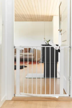 BabyDan ASTA inkl. 1 ekstra forlænger - hvid- Sikkerhedsgitre