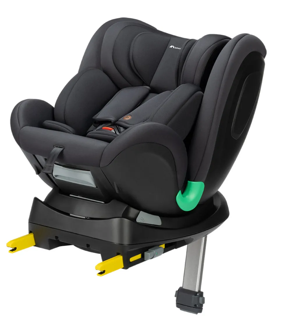 Bebeconfort Atlas 360 i-size mineral black- Autostole 40-150 Cm (0-12 År)
