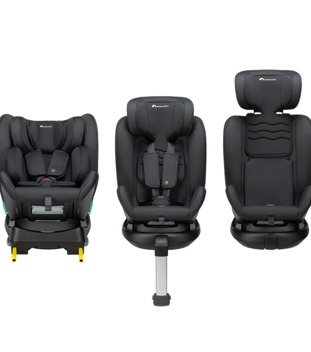 Bebeconfort Atlas 360 i-size mineral black- Autostole 40-150 Cm (0-12 År)