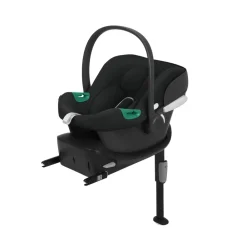 Cybex Aton B2 i-Size inkl. base one - Volcano Black- Autostole 40-87 Cm (0-15 Mdr.)