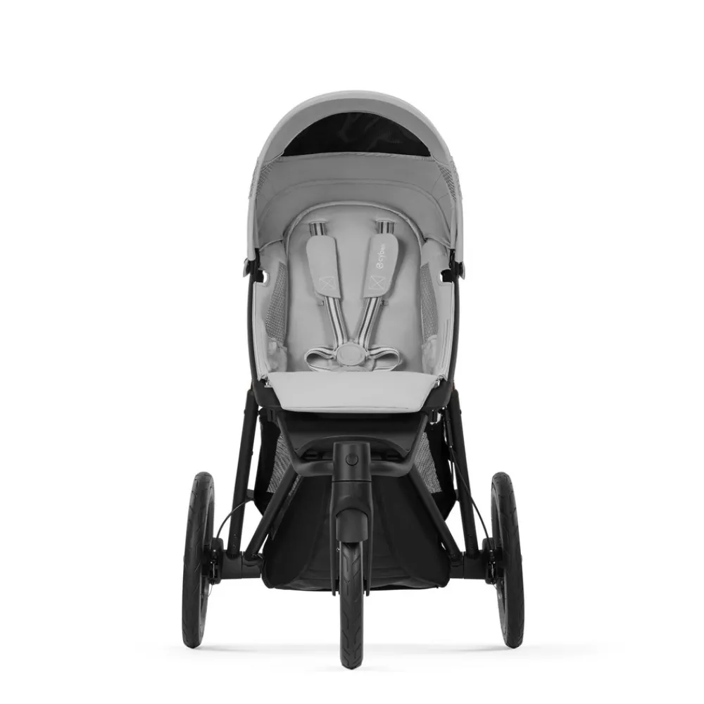 Cybex Avi Spin - Fog Grey- Løbevogne|Klapvogne Med Flade Sæder