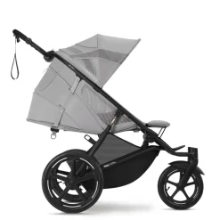 Cybex Avi Spin - Fog Grey- Løbevogne|Klapvogne Med Flade Sæder