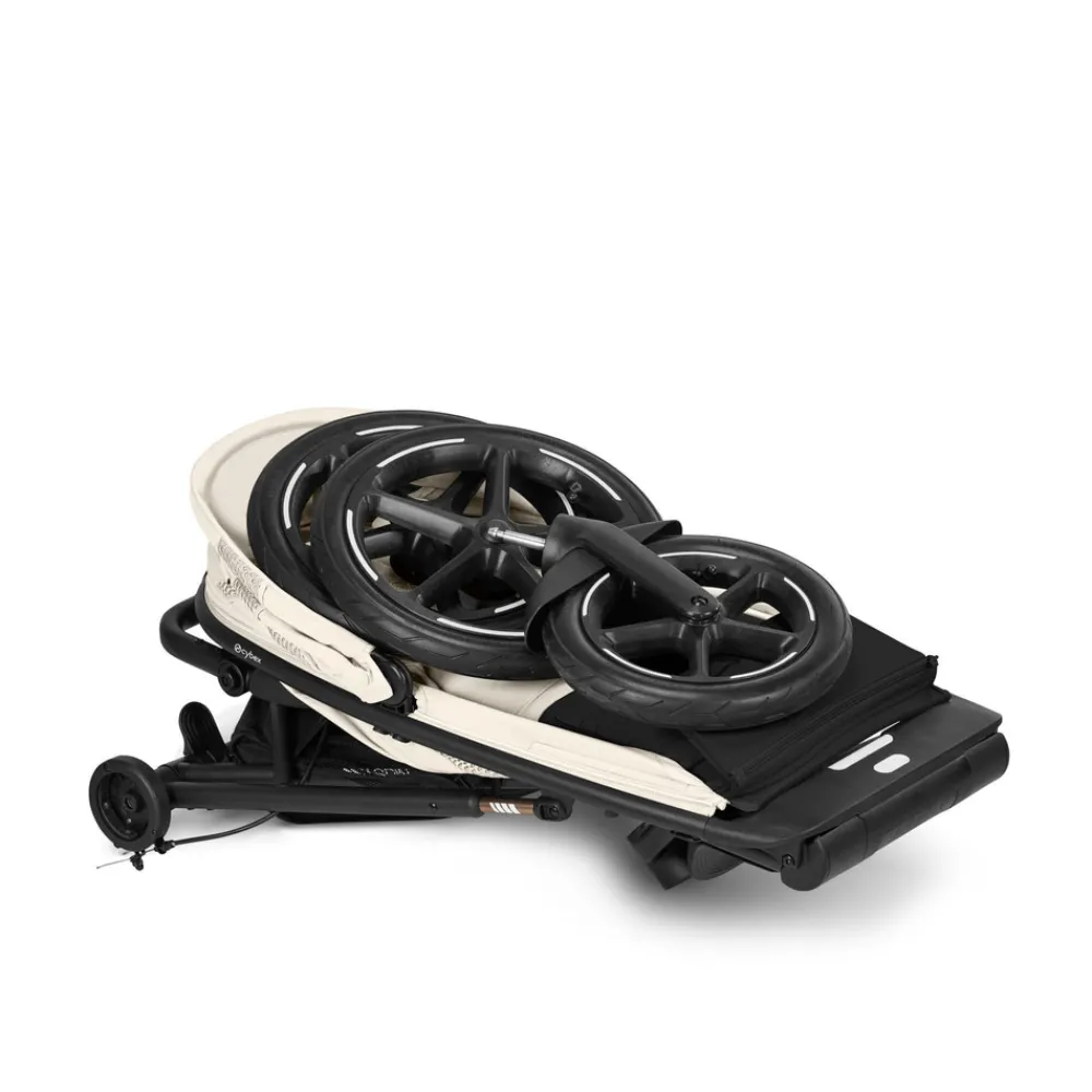 Cybex Avi Spin - Seashell Beige- Løbevogne|Klapvogne Med Flade Sæder