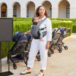 Ergobaby Away bæresele - Graphite Grey- Bæreseler & Vikler