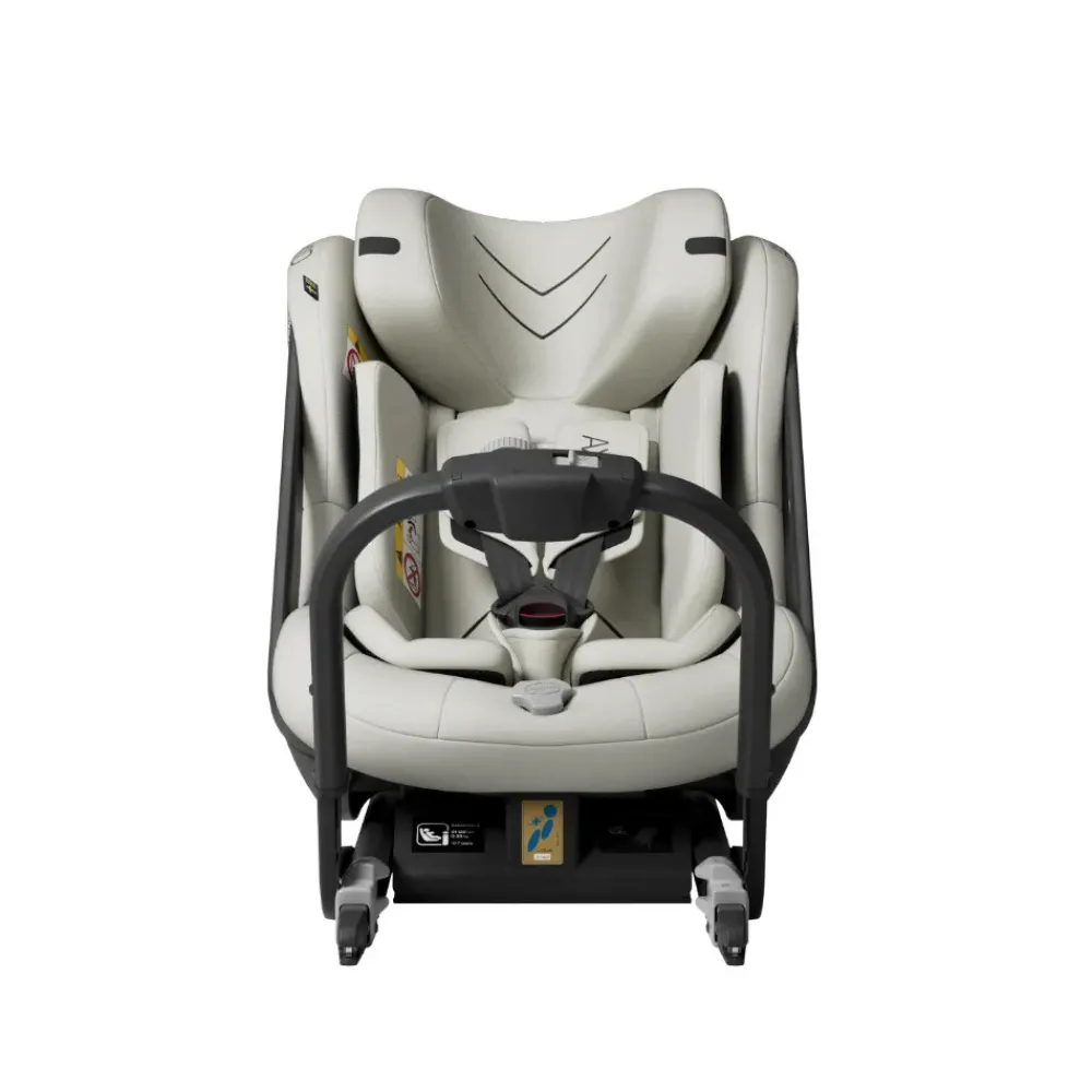AXKID ONE 3 Beachgrass Beige- Autostole 61-105 Cm (3 Mdr.-4 År)