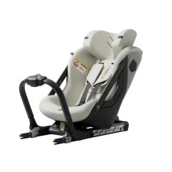 AXKID ONE 3 Beachgrass Beige- Autostole 61-105 Cm (3 Mdr.-4 År)