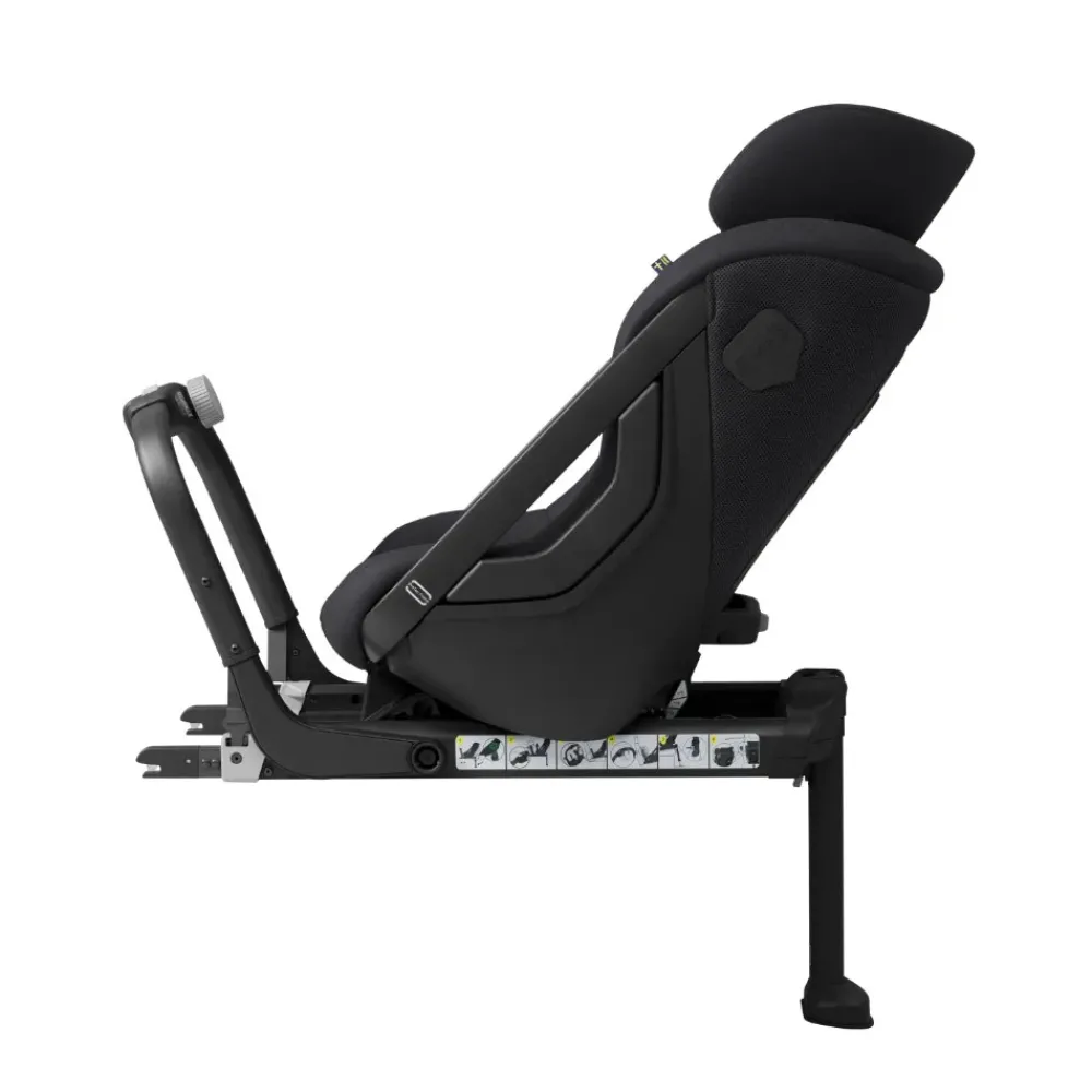 AXKID ONE 3 Coastal Storm Black- Autostole 61-105 Cm (3 Mdr.-4 År)