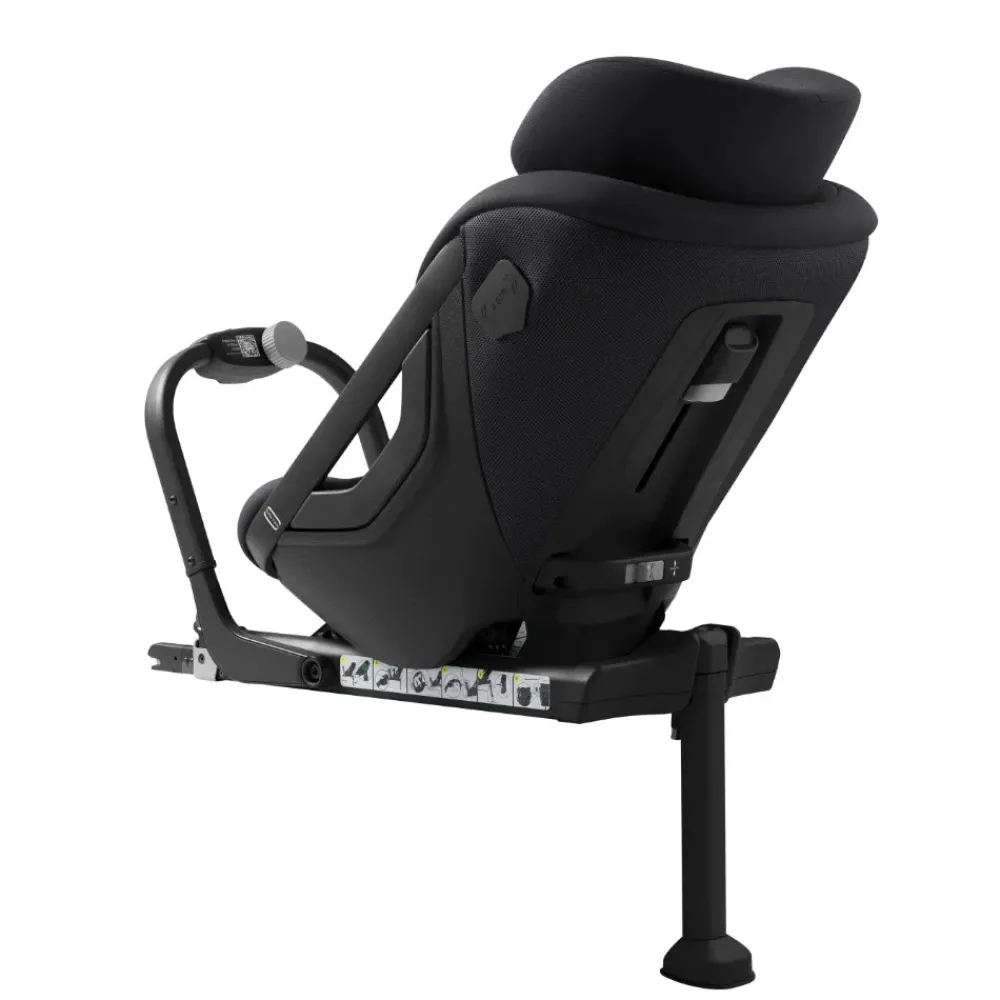 AXKID ONE+ 3 Coastal Storm Black- Autostole 40-125 Cm (0-6 År)