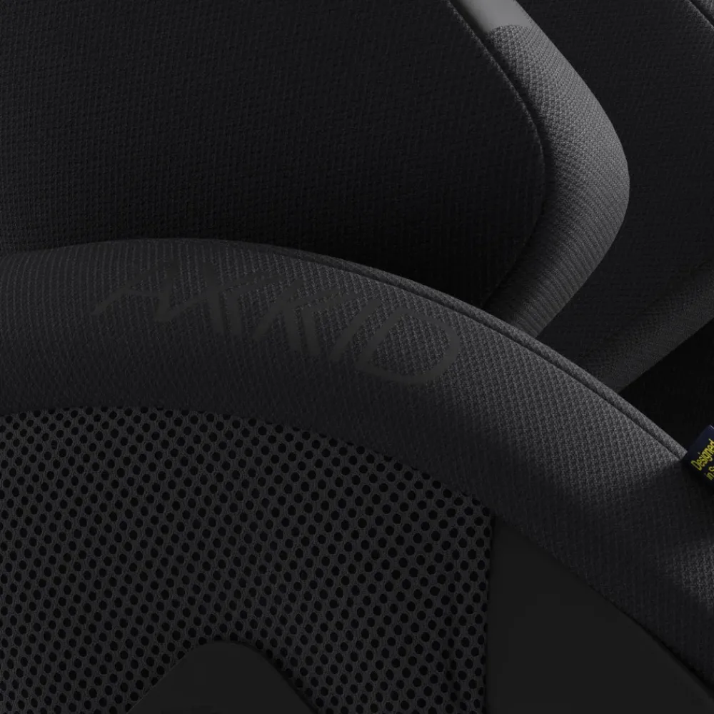 AXKID ONE+ 3 Coastal Storm Black- Autostole 40-125 Cm (0-6 År)