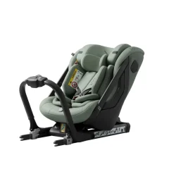 AXKID ONE+ 3 Nordic Bloom Green- Autostole 40-125 Cm (0-6 År)