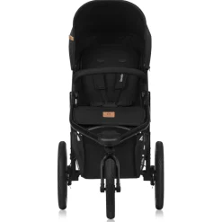 Lionelo Azura - black onyx- Klapvogne Med Flade Sæder