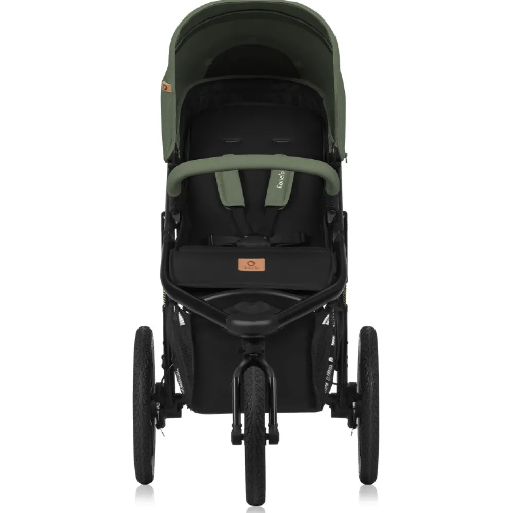 Lionelo Azura - green forest- Klapvogne Med Flade Sæder