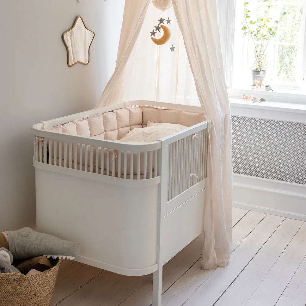 Sebra Baby & Jr. seng - classic white - FSC®-Børn Tremmesenge