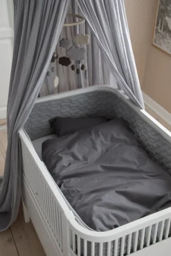 Sebra Baby & Jr. seng - classic white med madras-Børn Pakkeløsninger|Tremmesenge