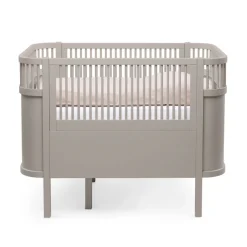 Sebra Baby & Jr. seng - jetty beige - FSC®-Børn Tremmesenge