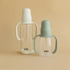 BIBS Baby Bottle Handle Blush- Sutteflasker