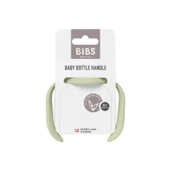 BIBS Baby Bottle Handle Sage- Sutteflasker