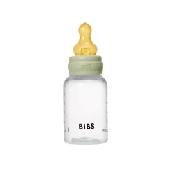 BIBS Baby Bottle Latex 1 pack 150 ml Sage- Sutteflasker