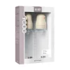 BIBS Baby Bottle Silicone 2 pack 270 ml Ivory- Sutteflasker