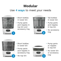 Baby Brezza Sterilizer Dryer advanced- Tilberedning & Rengøring