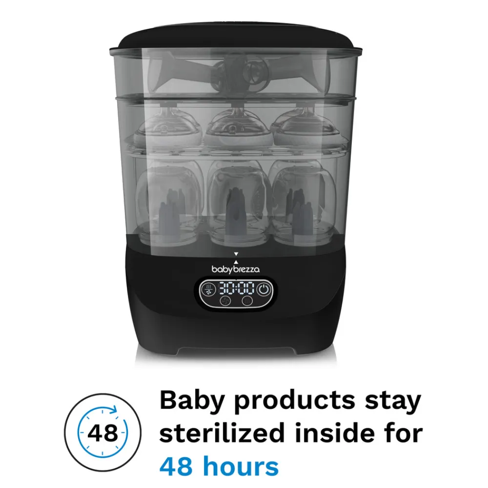Baby Brezza Sterilizer Dryer Advanced Black- Tilberedning & Rengøring
