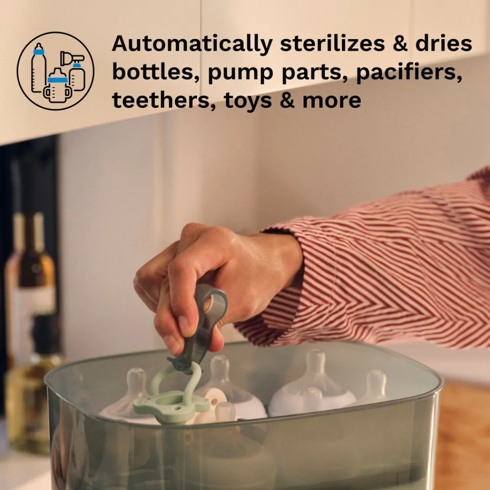 Baby Brezza Sterilizer Dryer Advanced Black- Tilberedning & Rengøring