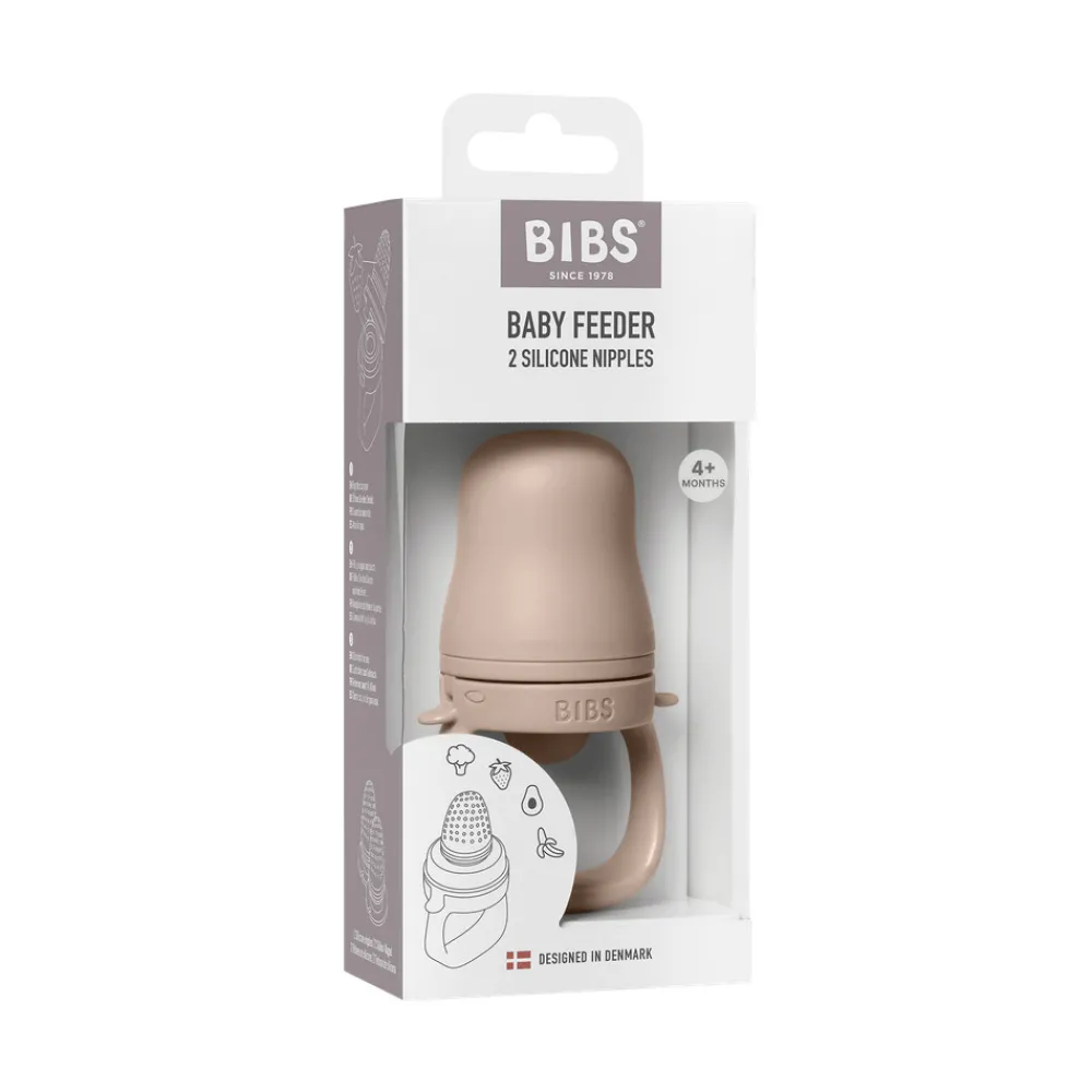 BIBS Baby feeder blush- Foodfeeder Og Frugtsut