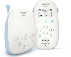 Philips Avent Baby Monitor m. temperatursensor og vuggeviser- Babyalarmer