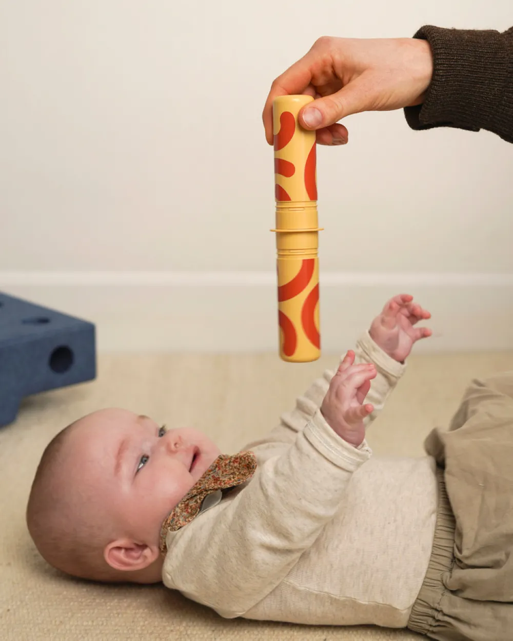 MODU Baby Motoriksæt - Deep Blue / Sky Blue- Store Byggesæt|Tumlemøbler