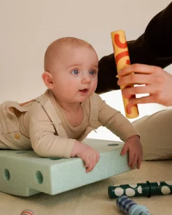 MODU Baby Motoriksæt - Ocean Mint / Forest Green- Store Byggesæt|Tumlemøbler