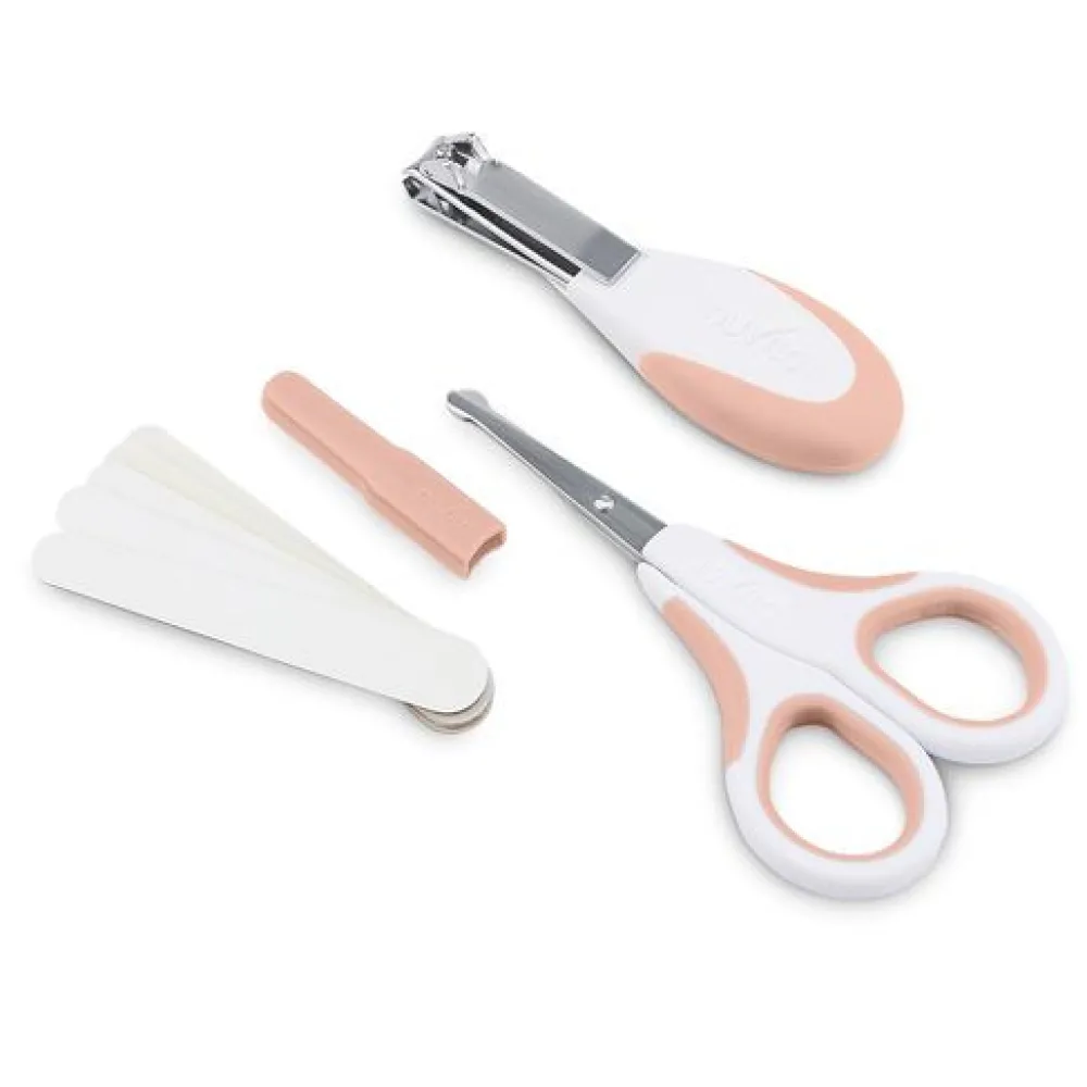 Nuvita Baby negle sæt ENGLISH ROSE- Plejeartikler Til Baby