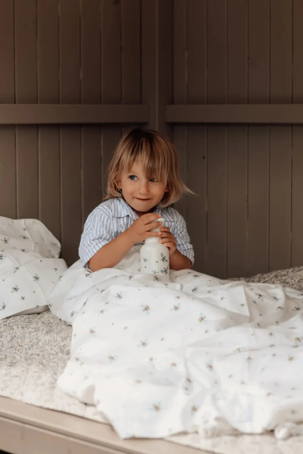 Vanilla COPENHAGEN Baby sengetøj - Honey Bee Happy-Børn Sengetøj