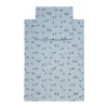 BeKids Baby Sengetøj 70x100, Dino Blue Fog-Børn Sengetøj