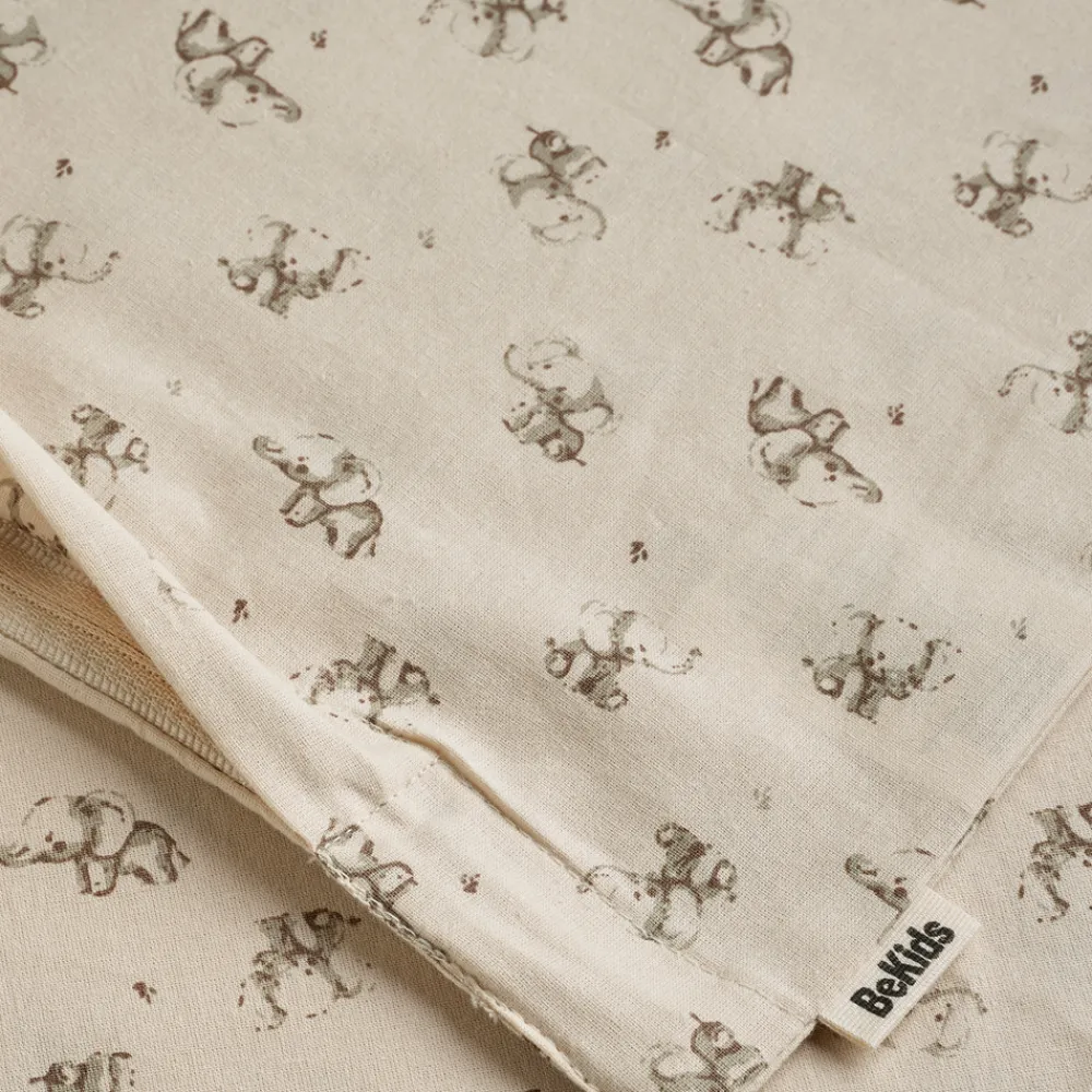 BeKids Baby Sengetøj 70x100, Elefant-Børn Sengetøj