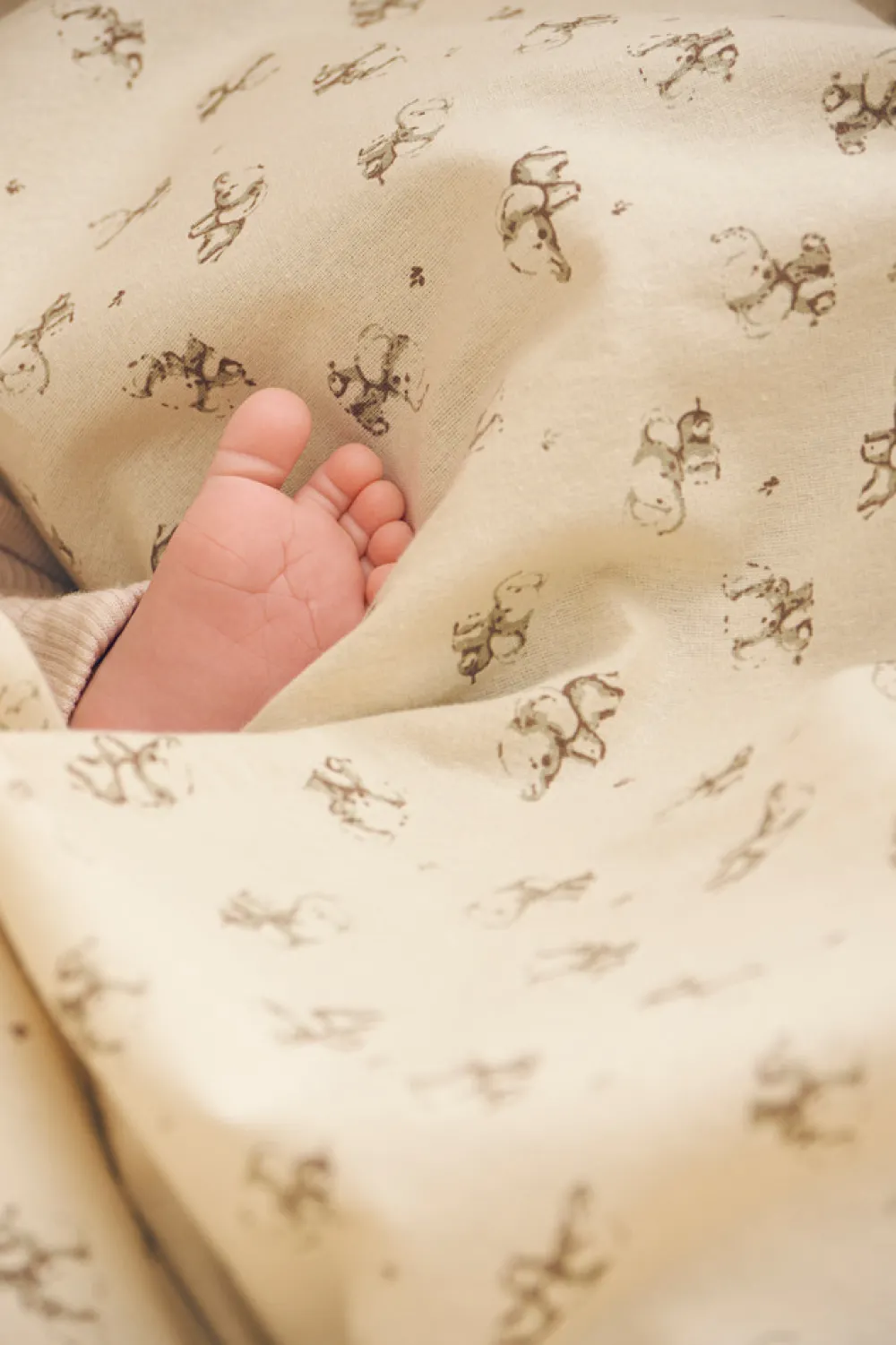 BeKids Baby Sengetøj 70x100, Elefant-Børn Sengetøj