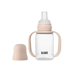 BIBS Baby Sippy Flaske Silikone 1pk 150 ml - Blush- Sutteflasker|Service