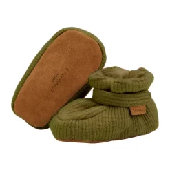 En Fant Baby slippers - Cypress melange- Futter