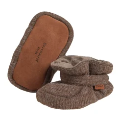 En Fant Baby slippers - Rain Drum melange- Futter