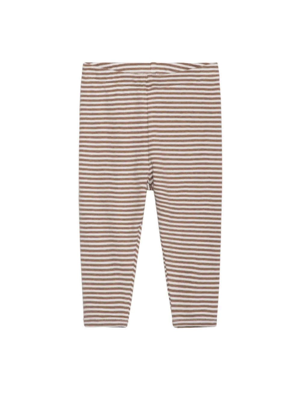 Serendipity Organics Baby Stribet Leggings - ALMOND/OW- Leggings