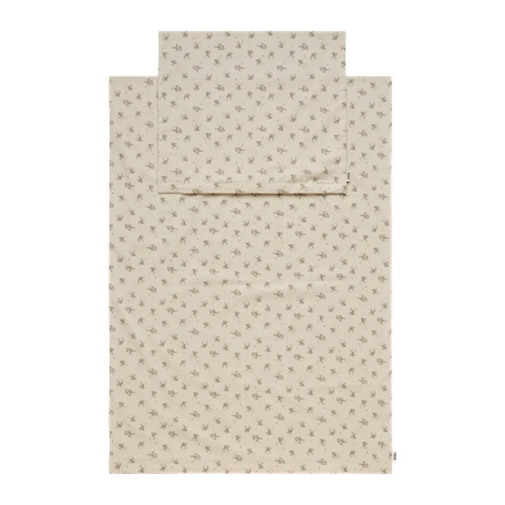 BeKids Baby ulddyne med sengetøj - Elefant-Børn Sengetøj|Pakkeløsninger