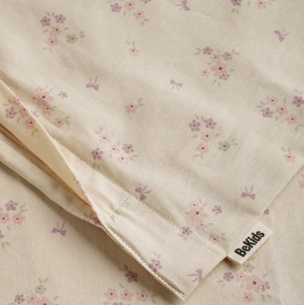 BeKids Baby ulddyne med sengetøj - Misty rose-Børn Pakkeløsninger|Sengetøj