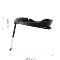 Britax Römer Baby-Safe Core inkl. base - midnight grey- Autostole 40-87 Cm (0-15 Mdr.)