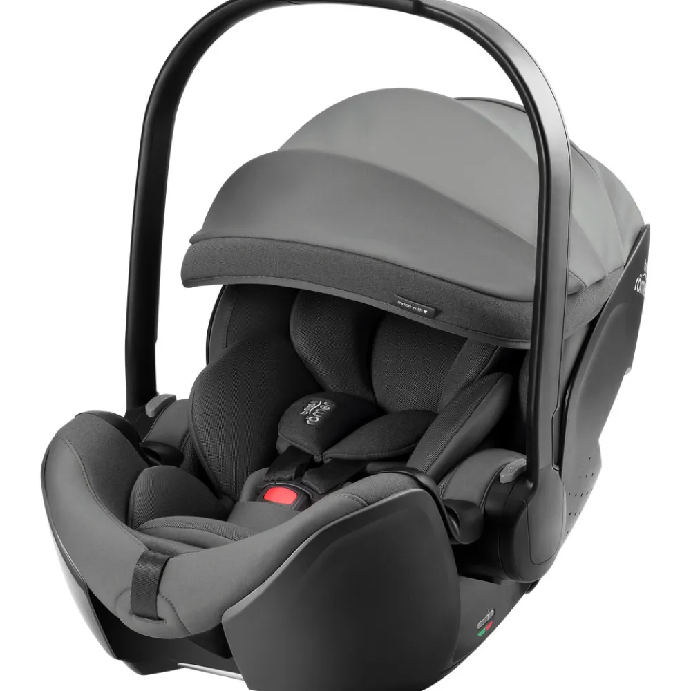 Britax Römer Babysafe Pro Style - Mineral Grey- Autostole 40-87 Cm (0-15 Mdr.)