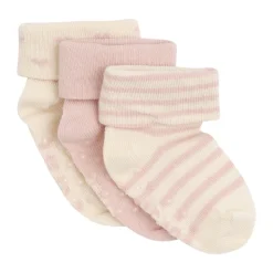 BeKids Babysok m. ABS 3-pak - 5022- Strømper