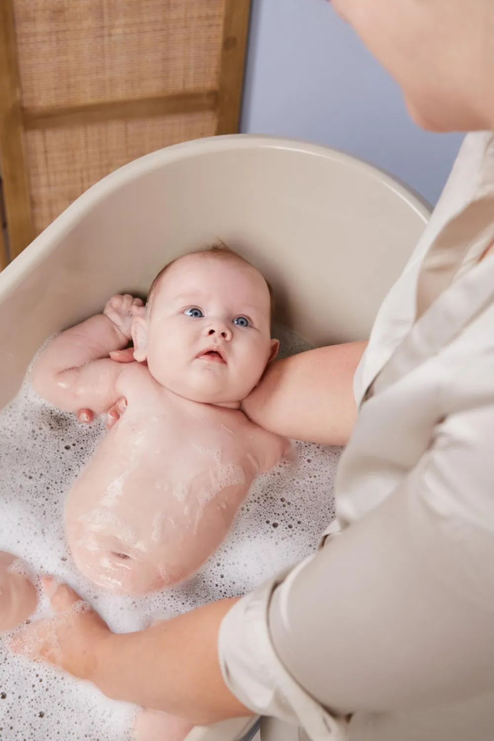 Bébé-Jou Badekar Sense Edition Digital - hvid- Badekar, Stativer & Badestole