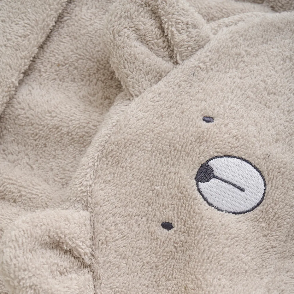 Pippi Badekåbe - Dove - 98/104-Børn Badekåber & Håndklæder