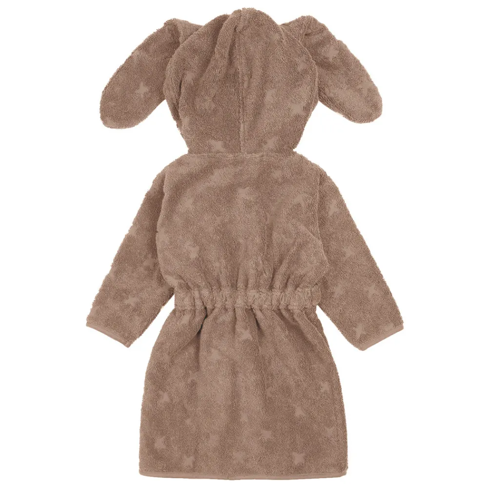 Müsli Badekåbe med ører, 92/98 - Walnut-Børn Badekåber & Håndklæder