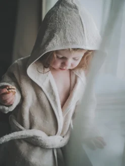 Lille Kanin Badekåde, Vanilla Ice, 3-4 år, 98/104-Børn Badekåber & Håndklæder|Badekåber