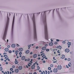 Color Kids Badeshorts med flæser - Lavender Mist- Blebadebukser